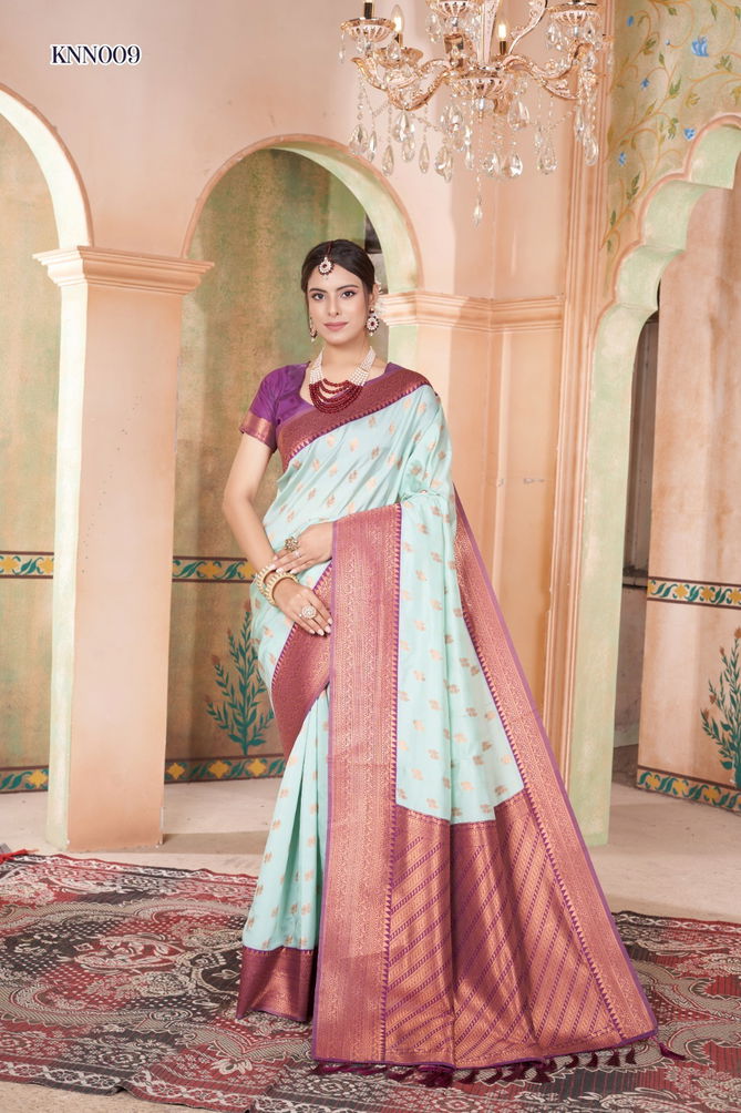 Kanana By 3 Of Kanjivaram Silk Occasion Wear Sarees Suppliers In India