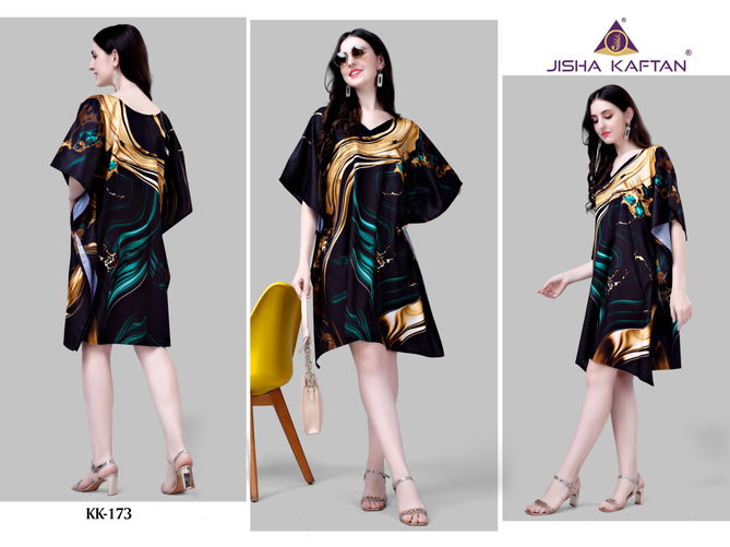 Jelite Kaftan Vol 10 Polyester Crepe Printed Wear Kaftan Catalog