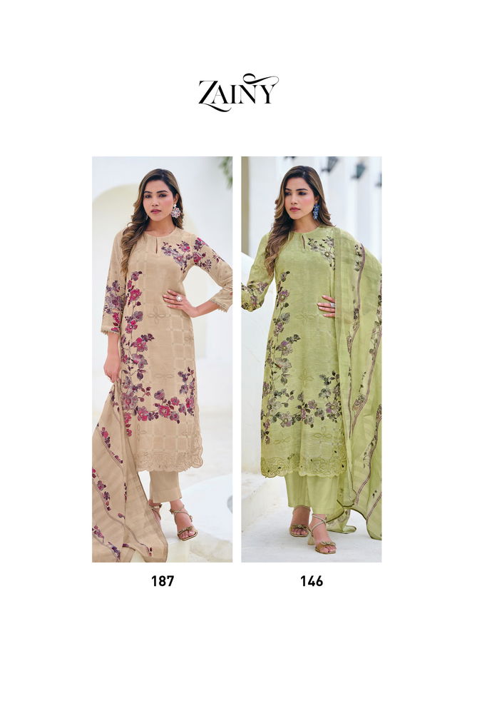 Zainy By Sahiba Linen Digital Printed Dress Material Wholesalers In Delhi