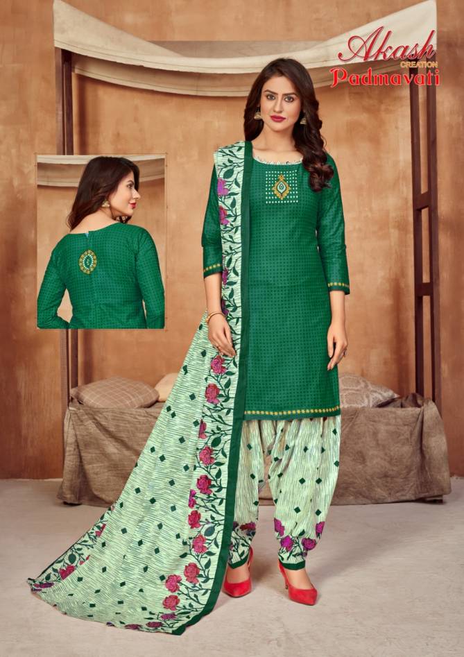 Akash Padmavati 12 Latest fancy Casual Regular Wear Printed Cotton Collection