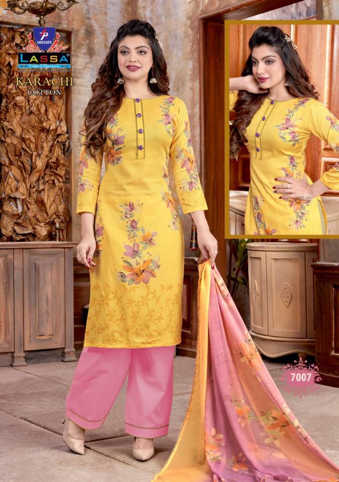 Arihant Lassa Karachi 7 Printed Casual Wear Designer Cotton Dress Collection
