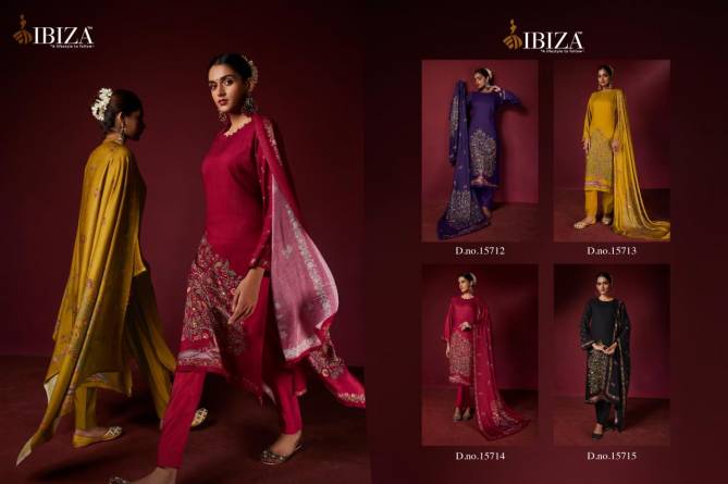 Petals By Ibiza Digital Printed Viscose Pashmina Dress Material Wholesale Shop In Surat