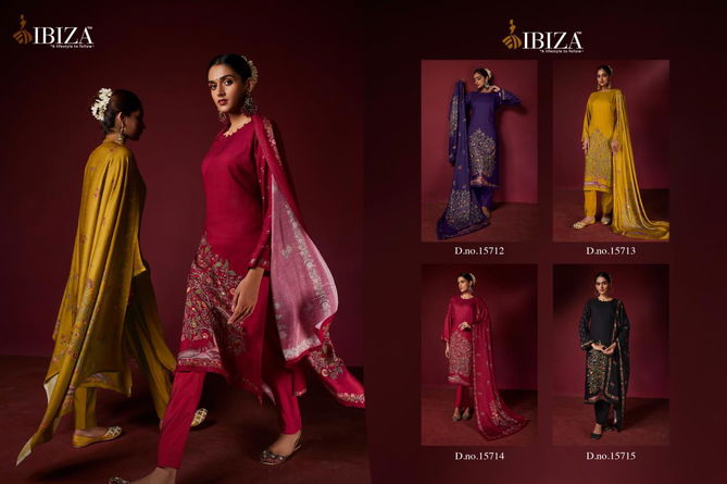 Petals By Ibiza Digital Printed Viscose Pashmina Dress Material Wholesale Shop In Surat