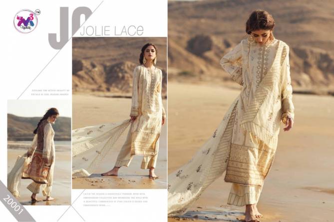 M3 Qalamkar Lawn 20 Latest Fancy Designer Casual Wear Cambric Cotton Pakistani Salwar Suit Collection

