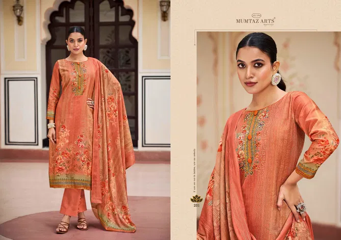 Mannat By Mumtaz Jam Satin Digital Printed Dress Material Wholesale Shop In Surat