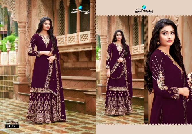 Your Choice Glory Heavy New Exclusive Wear Designer Georgette Salwar Kameez Collection