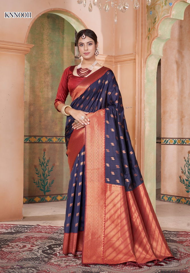 Kanana By 3 Of Kanjivaram Silk Occasion Wear Sarees Suppliers In India