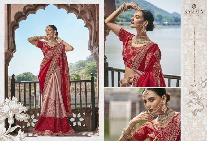 Kalista Khwaab Vol 22 Wedding Wear Designer Silk Saree Catalog