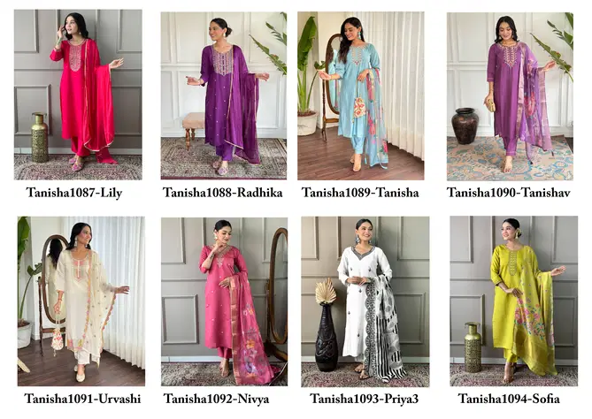 Tanisha Vol 14 By An Bazaar Kurti With Bottom Dupatta Suppliers In India