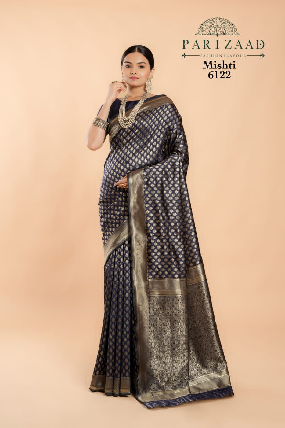 Mishti By Parizaad Designer Silk Sarees Catalog