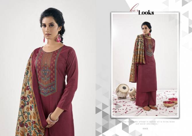 Yashika Taanya Fancy Regular Wear Cambric Cotton Printed Designer Dress Material Collection