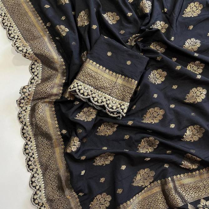 Vivera Designer Embroidery Lace Border Wedding Sarees Wholesale Shop In Surat
