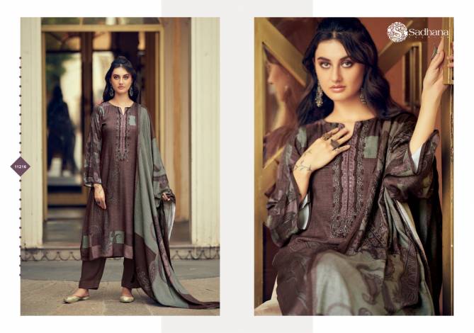 Azara By Sadhana Viscose Pashmina Printed Salwar Suits Wholesale Online