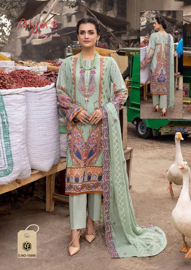 Keval Alija B 15 Casual Daily Wear Cotton Karachi Dress Material Collection