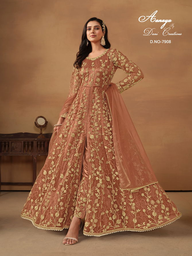 Aanaya Vol 179 New Colours By Dani Creations Designer Net Bulk Salwar Suit Orders In India