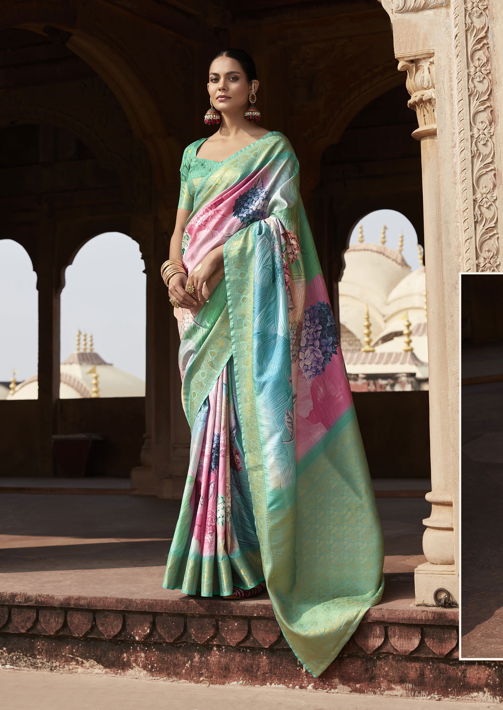 Kavya Silk By Rajpath Handloom Silk Fancy Saree Exporters In India