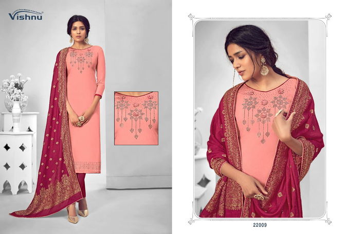 VISHNU NAJNI VOL-2 latest fancy Festive Wear Modal silk With Swarovski Work Heavy Salwar Suit Collection