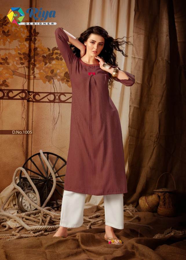 Riya Anokhi Latest Designer Casual Wear Stylish Kurtis Collection 