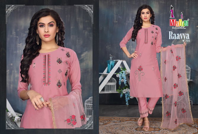 Maira Raavya 7 Latest Ethnic Wear Silk Heavy Ready Made Collection