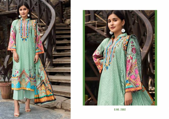 Yashika Mehnoor-2 Latest Designer Printed Pure Lawn Cotton Karachi Dress Material Collection