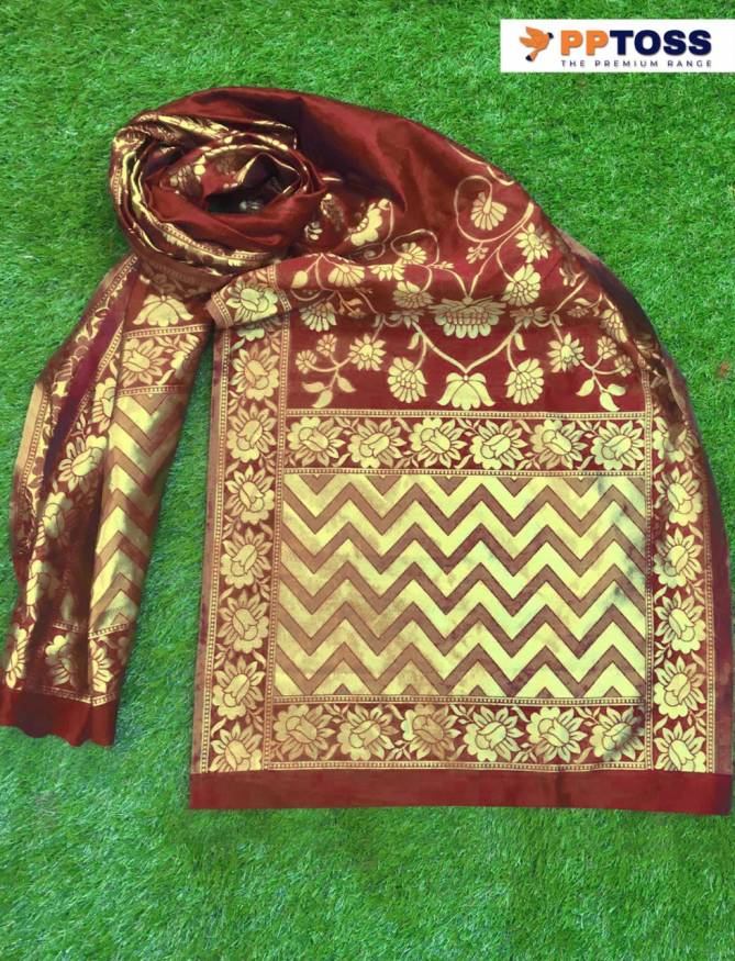 Pptoss Banarasi Latest Fancy Designer Festive Wear Dupatta Collection

