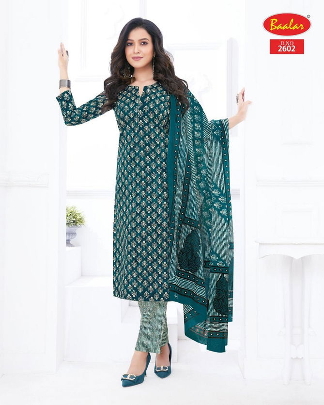 Baalar Zaara Vol 16 Printed Cotton Readymade Dress Catalog
