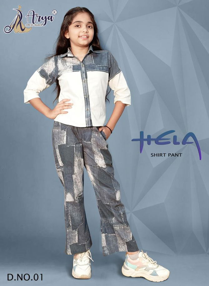 Hela Kids Shirt Pant Girls Wear Catalog