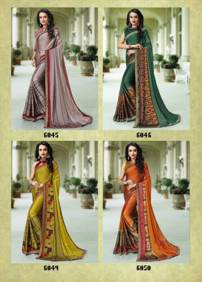 Twist Of Fashion 2 Latest Printed Designer Border Saree Collection 