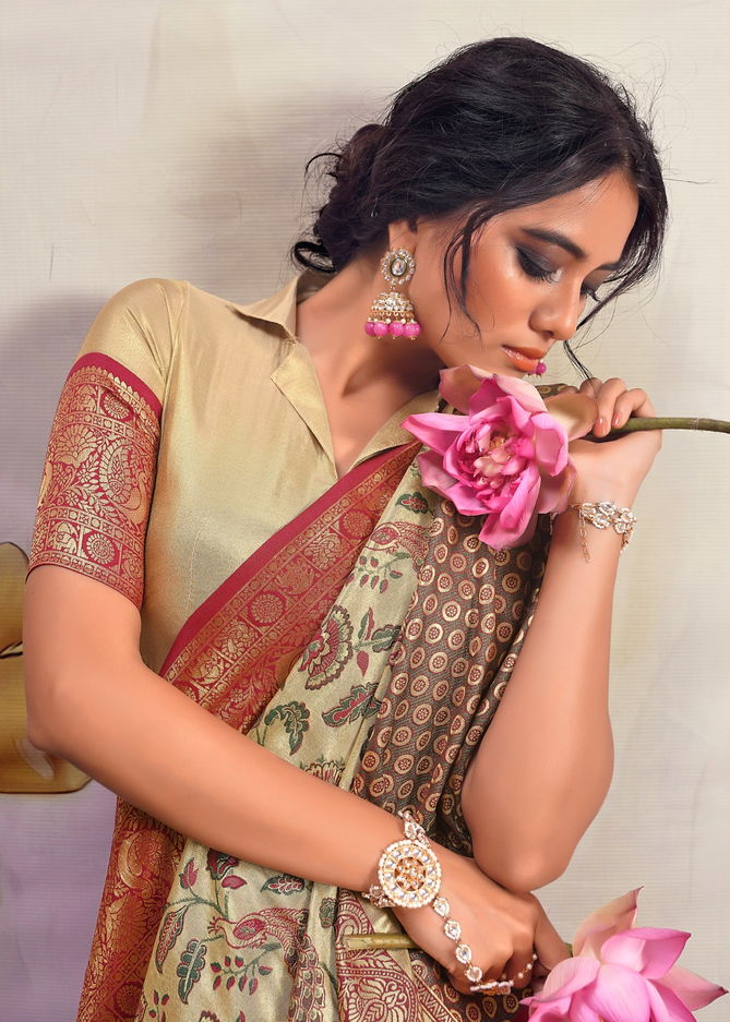 Kaval Silk By Rajyog Silk Wedding Sarees Catalog