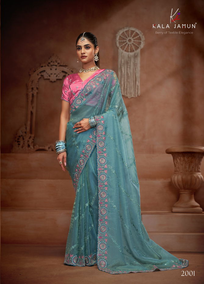 Karma By Kala Jamun Based Fancy Saree Suppliers In India