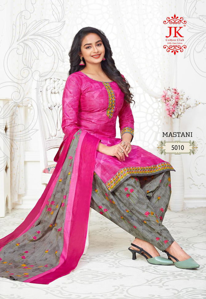 Jk Mastani 5 Latest Fancy Designer Regular Casual Wear Printed Pure Cotton Collection
