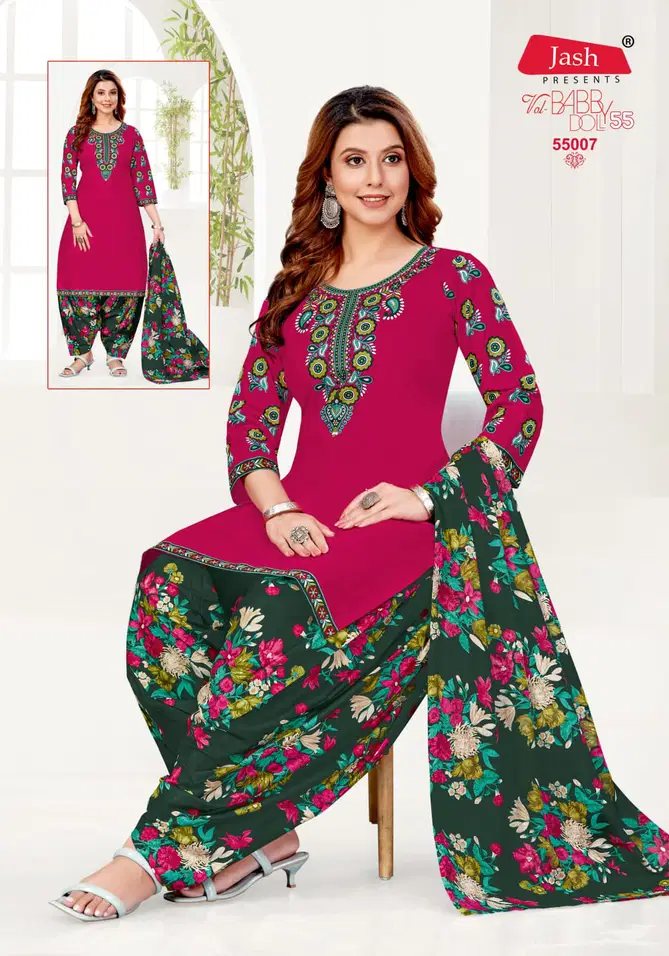 Baby Doll Vol 55 By Jash Cotton Dress Material Wholsale Price In Surat