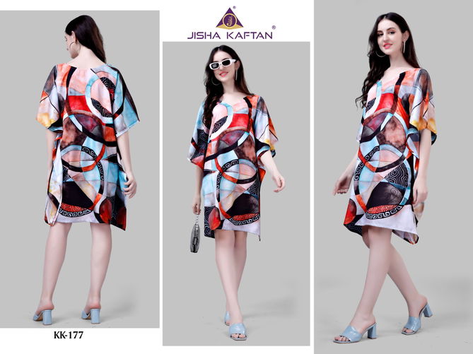 Jelite Kaftan Vol 10 Polyester Crepe Printed Wear Kaftan Catalog