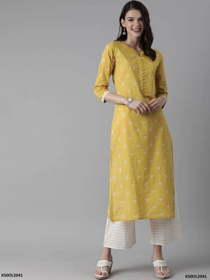Indo Era 13 Ethnic Wear Exclusive Ethnic Wear Cotton Kurti With Bottom Collection
