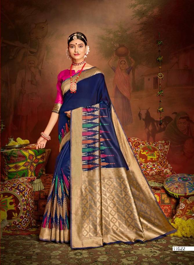 SHAKUNT PAARO Latest Designer Wedding Wear Fancy Silk saree Collection