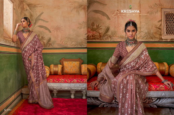 Preyasi By Kreshva Sigma Silk Saree Wholesale In India