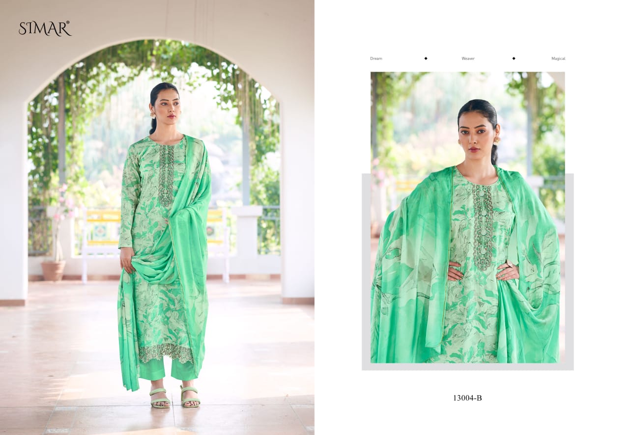 Vihani By Glossy Lawn Cotton Digital Printed Dress Material Wholesale Online