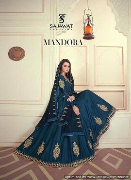 Sajawat Mandora 1 New Designer Collection Of Readymade Heavy Suit Collection For Festival And Functions 