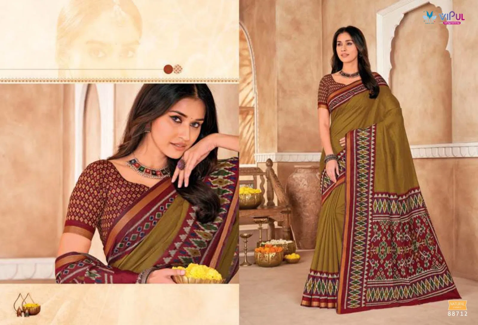 Monalisa By Vipul Fancy Daily Wear Saree Wholesale Price In Surat