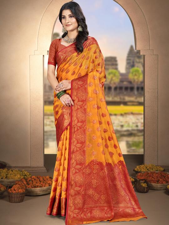 Shakuntala Vol 2 By Bunawat Silk Wedding Wear Saree Exporters In India