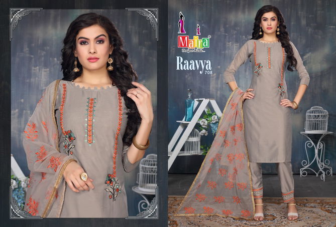 Maira Raavya 7 Latest Ethnic Wear Silk Heavy Ready Made Collection