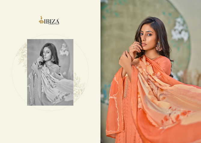 Ibiza Flora Masleen With Fancy Embroidery Festive Wear Exclusive Latest Salwar Kameez Collection
