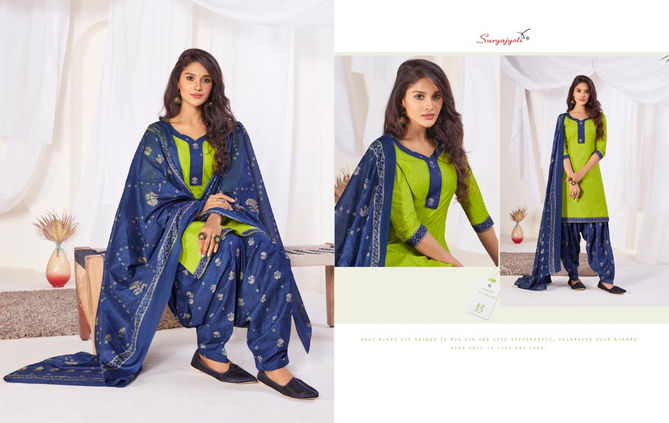 Suryajyoti Sui Dhaga 8 Latest Fancy Designer Casual Regular Wear Pure Cotton Stitched Collection 
