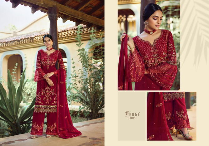 Fiona Navya 3 Latest Fancy Designer Wedding Wear Georgette Heavy Work Exclusive Designer Salwar Suits Collection
