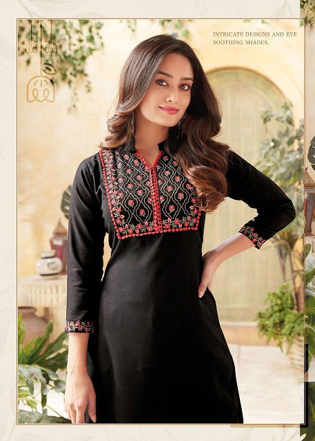 Aarvi Anokhi 1 Designer Ethnic Wear Cotton Kurti With Pant Collection