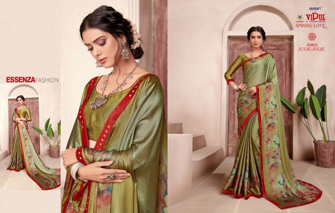 VIPUL SPRING LOVE VOL-2 Latest Fancy Casual Wear Fancy Printed Saree Collection