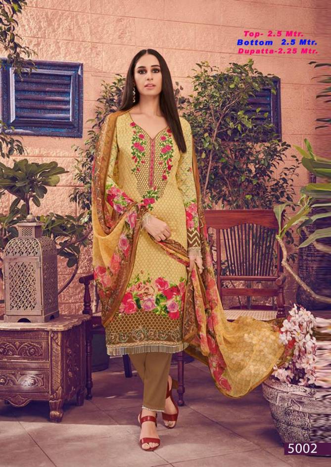 Apna Cotton Almira 5 Latest fancy Designer Regular wear Printed Karachi Dress Materials Collection
