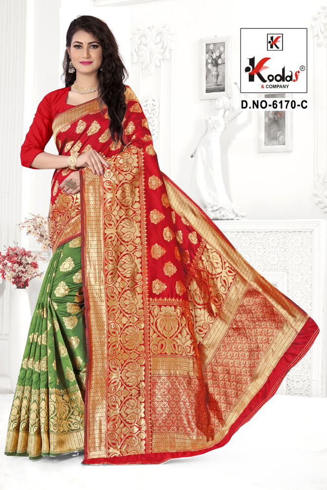 Suzuki 6170 Casual Wear Pure Silk Designer Sarees Collection
