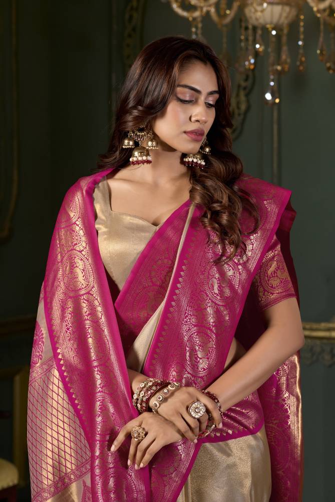 Aanandi Silk 620001 By Rajpath Tissue Silk Saree Wholesale Online