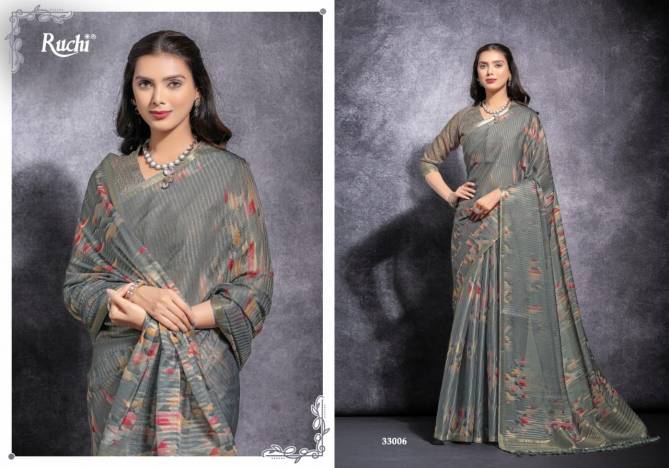 Kamyaa By Ruchi Linen Silk Printed Wholesale Saree Suppliers In Mumbai